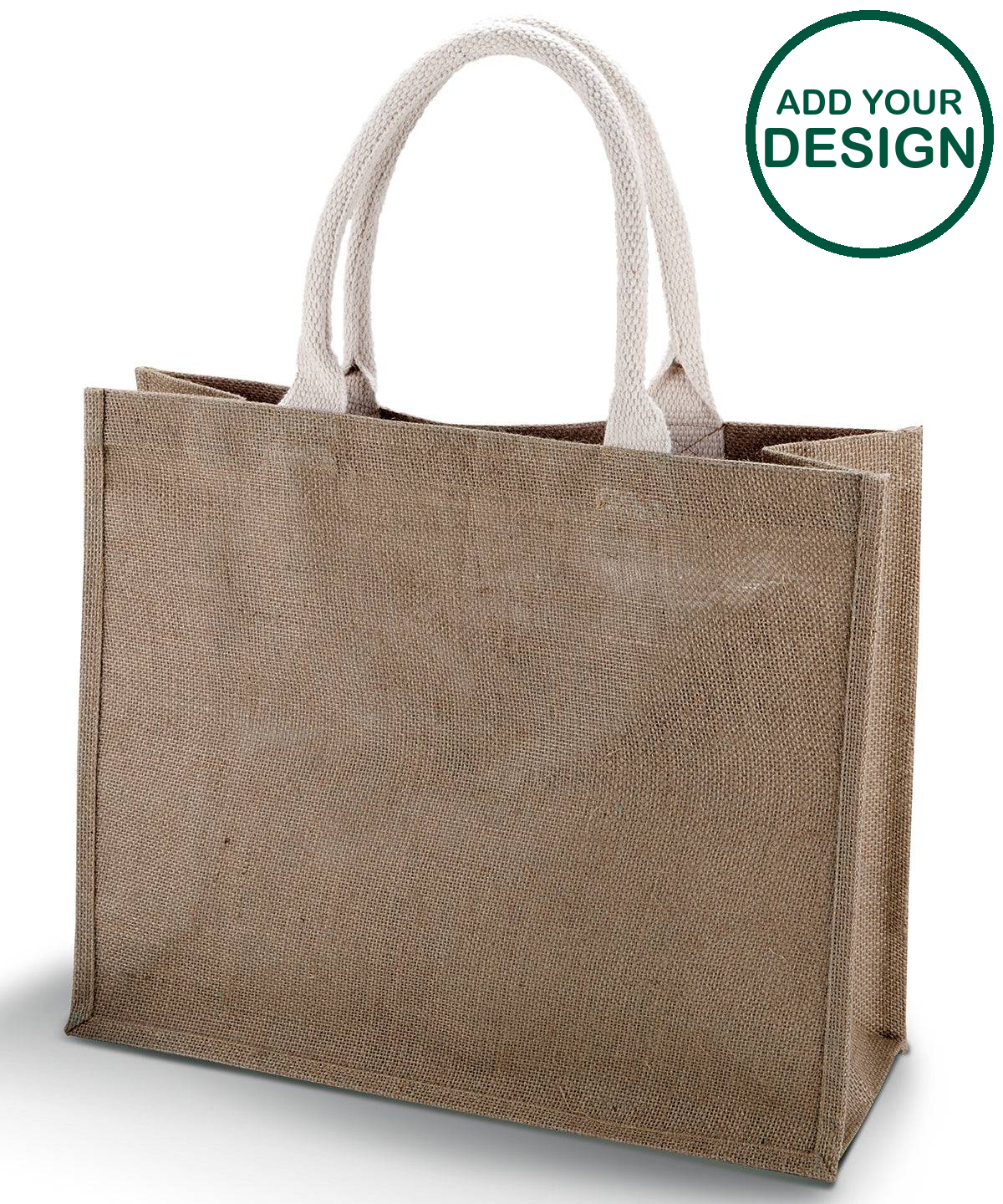 Jute beach bag