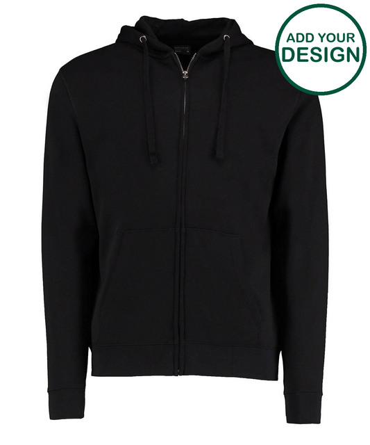 Klassic hooded zipped jacket Superwash® 60° long sleeve (regular fit)