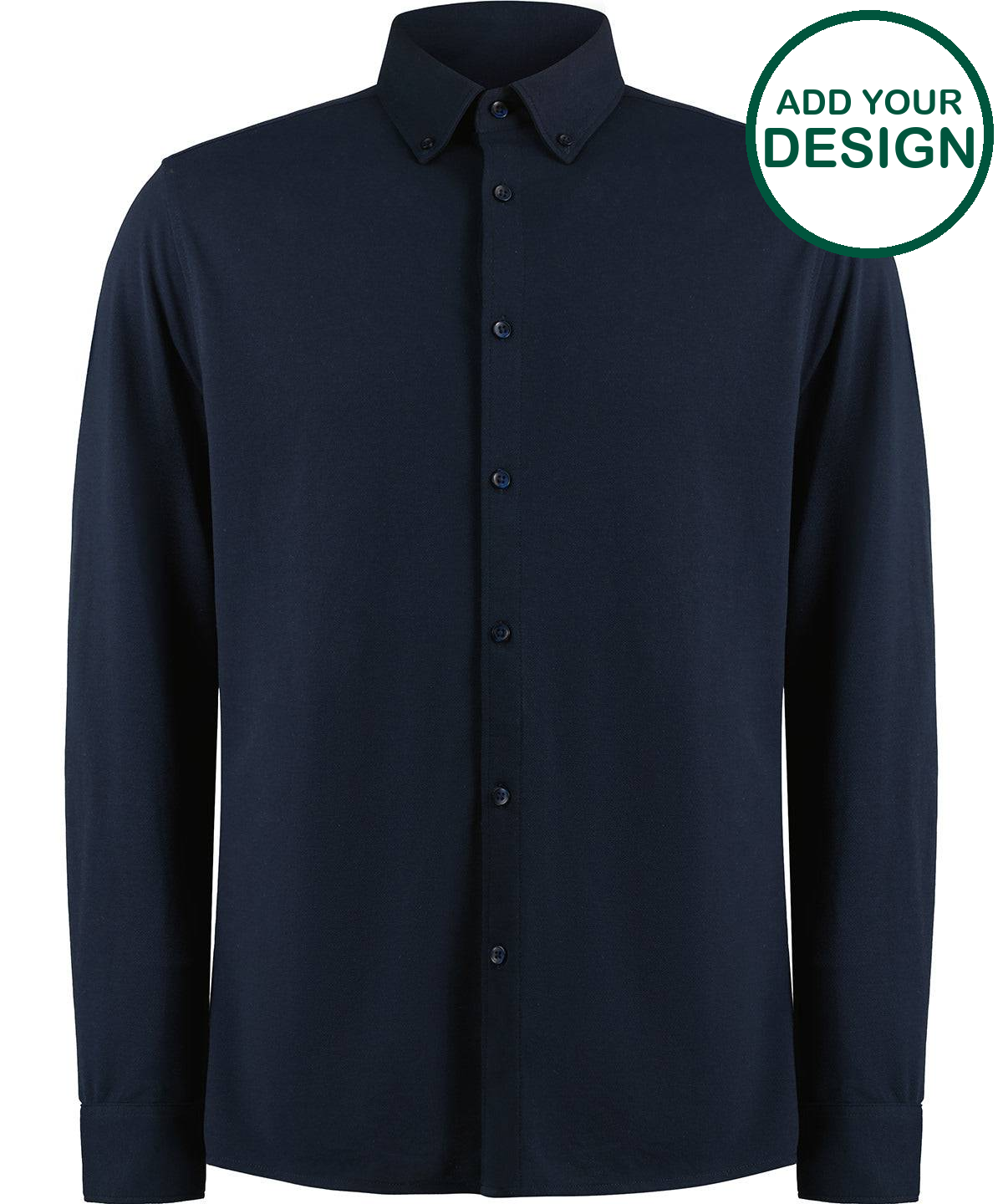 Long sleeve Superwash® 60° piqué shirt (tailored fit)