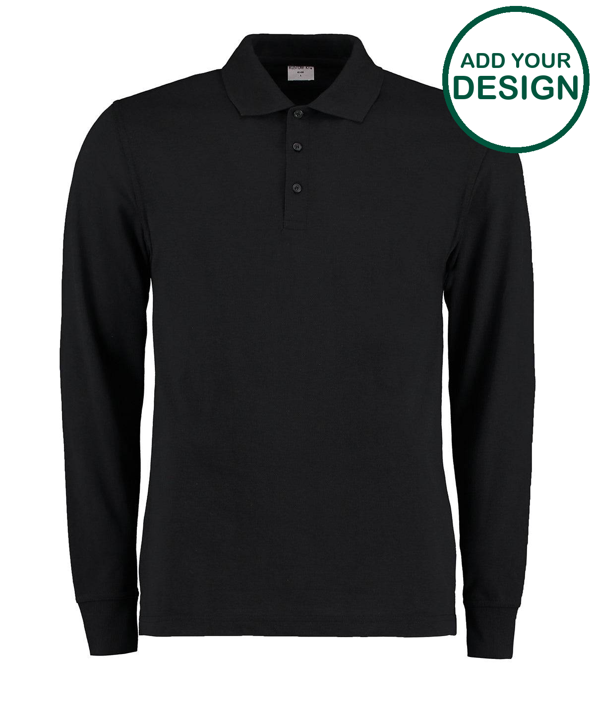 Piqué polo long-sleeved (classic fit)