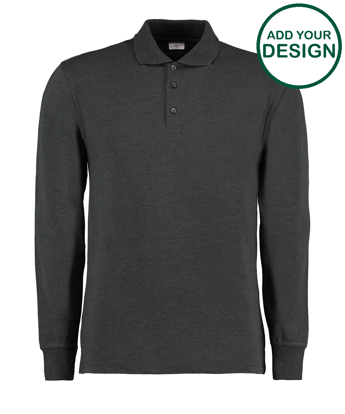Piqué polo long-sleeved (classic fit)