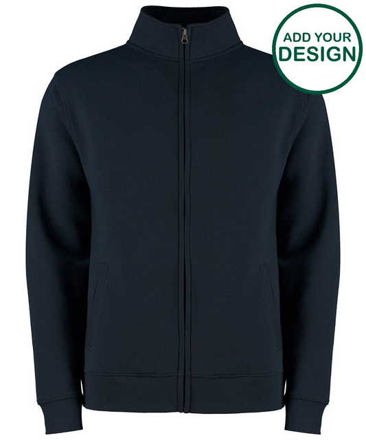 Regular fit zipped sweatshirt