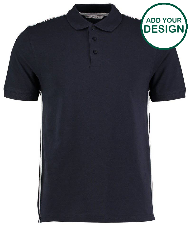 Team style slim fit polo shirt