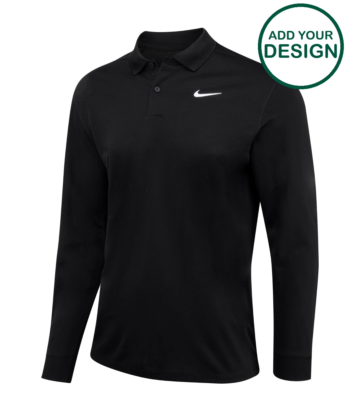 Nike Dri-FIT Victory solid long sleeve polo