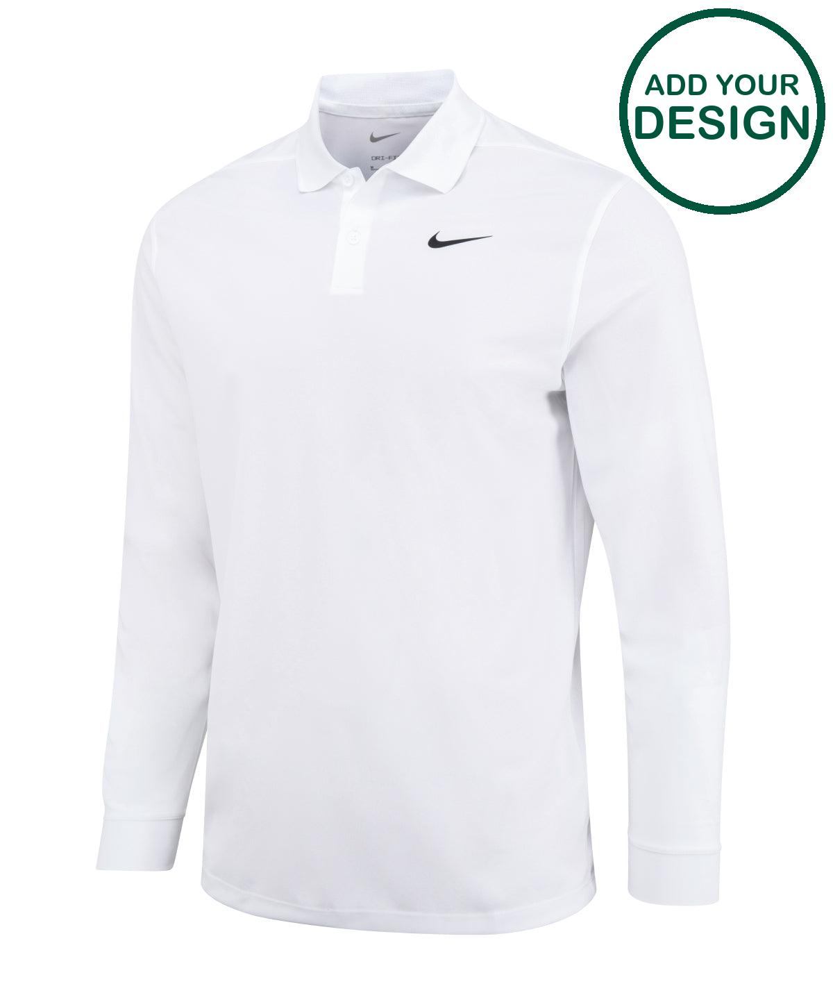 Nike Dri-FIT Victory solid long sleeve polo