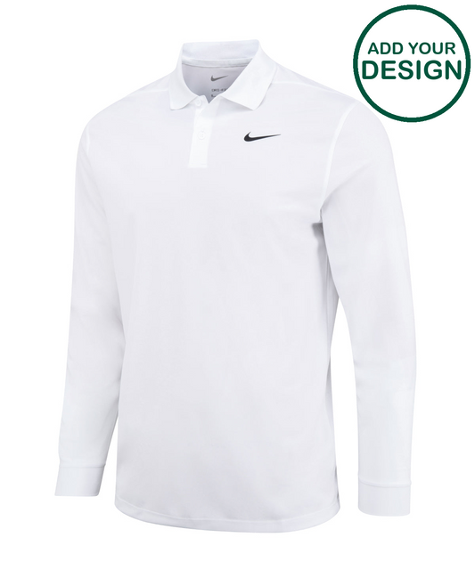 Nike Dri-FIT Victory solid long sleeve polo