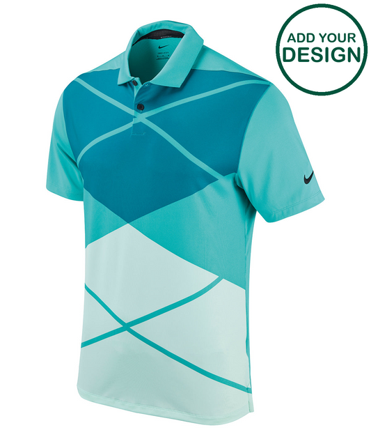 Nike Vapor argyle print polo