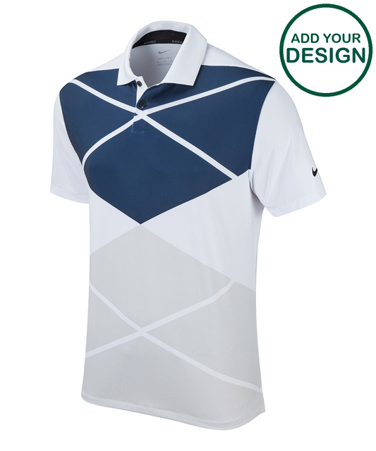 Nike Vapor argyle print polo