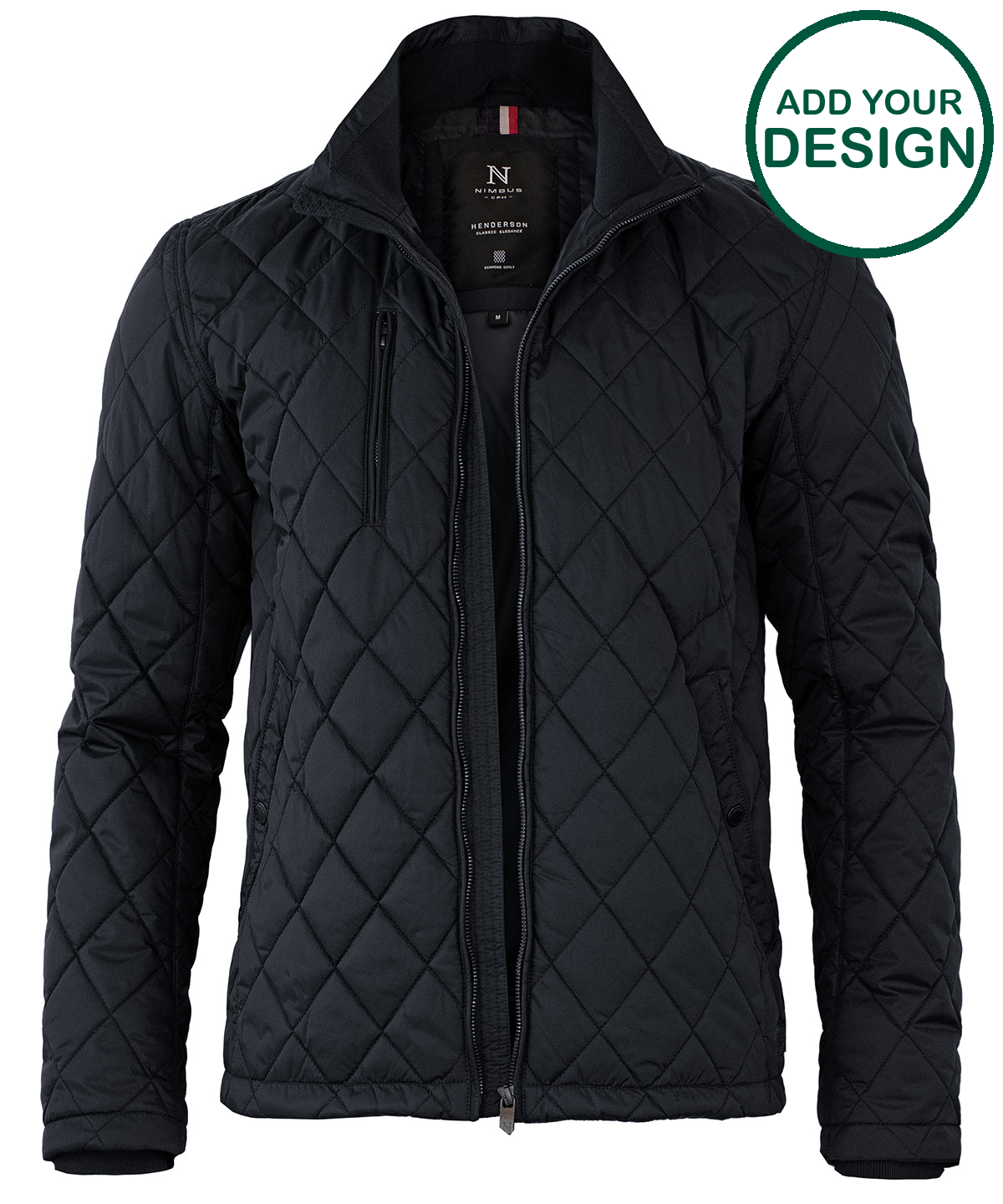 Henderson – stylish diamond quilted jacket