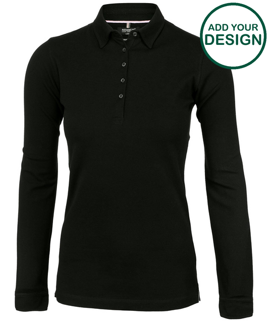 Women’s Carlington – deluxe long sleeve polo