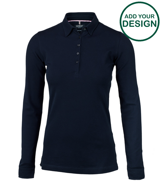 Women’s Carlington – deluxe long sleeve polo