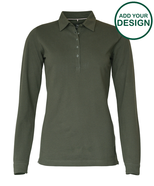 Women’s Carlington – deluxe long sleeve polo