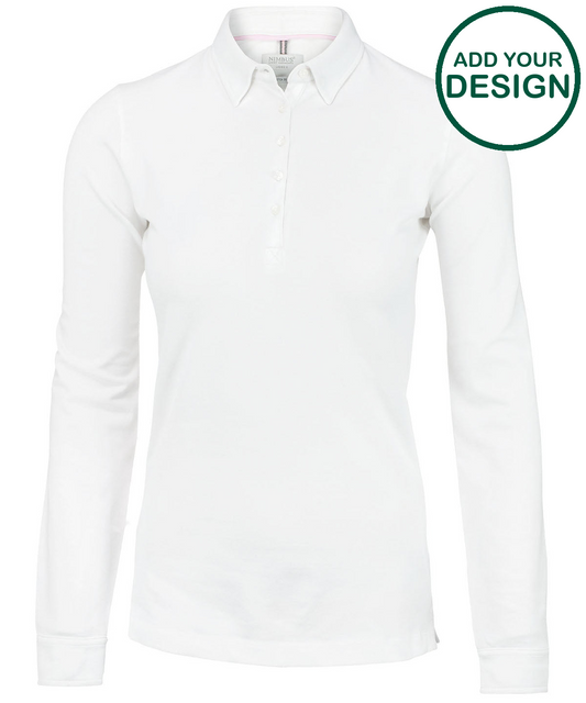 Women’s Carlington – deluxe long sleeve polo