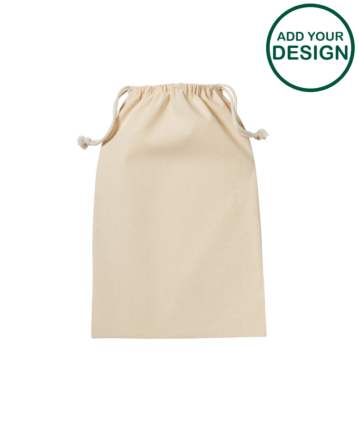 Recycled cotton stuff bag