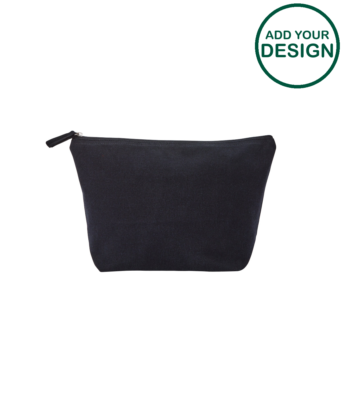 Recycled luxe canvas accessory bag