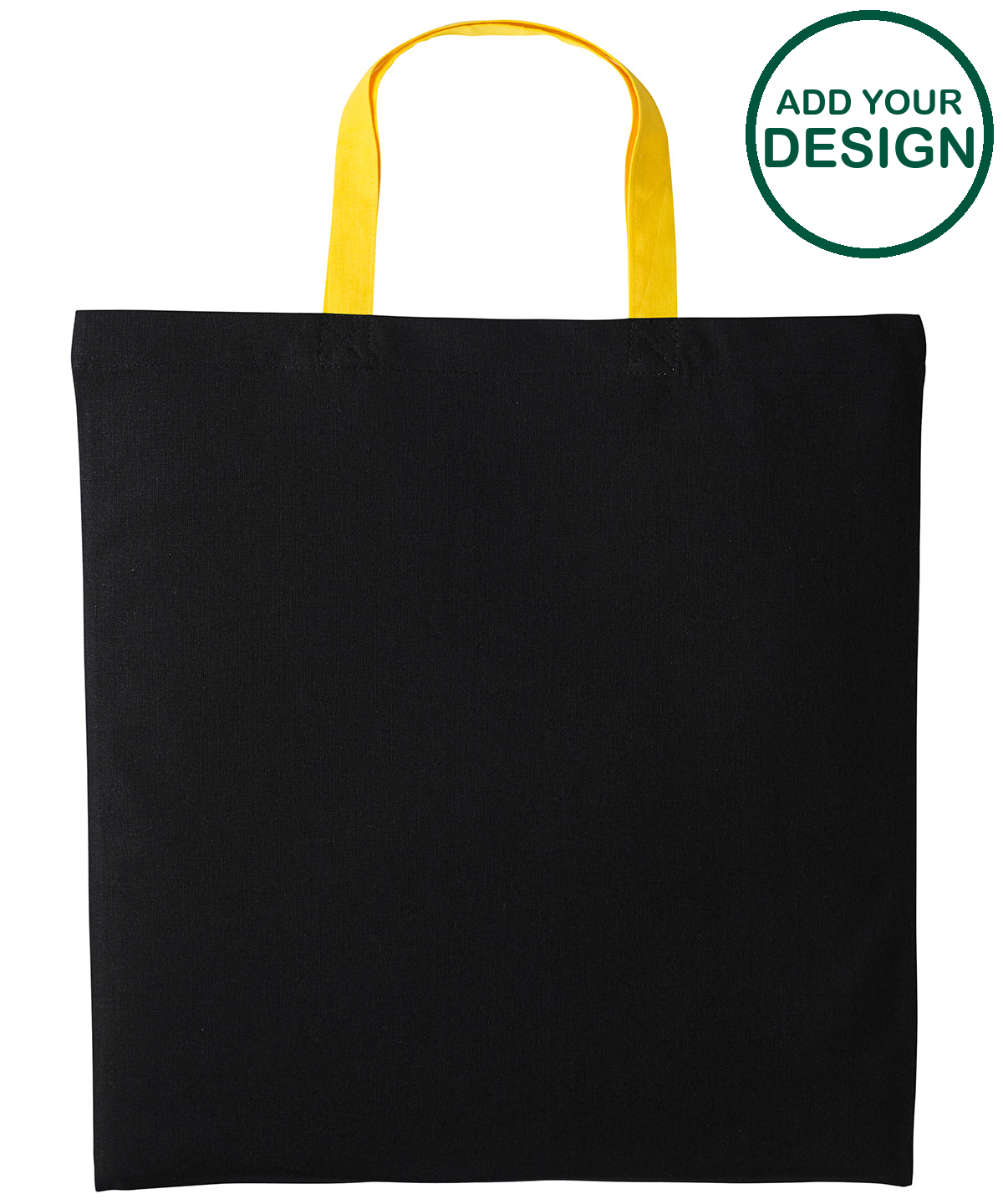 Varsity cotton shopper short handle
