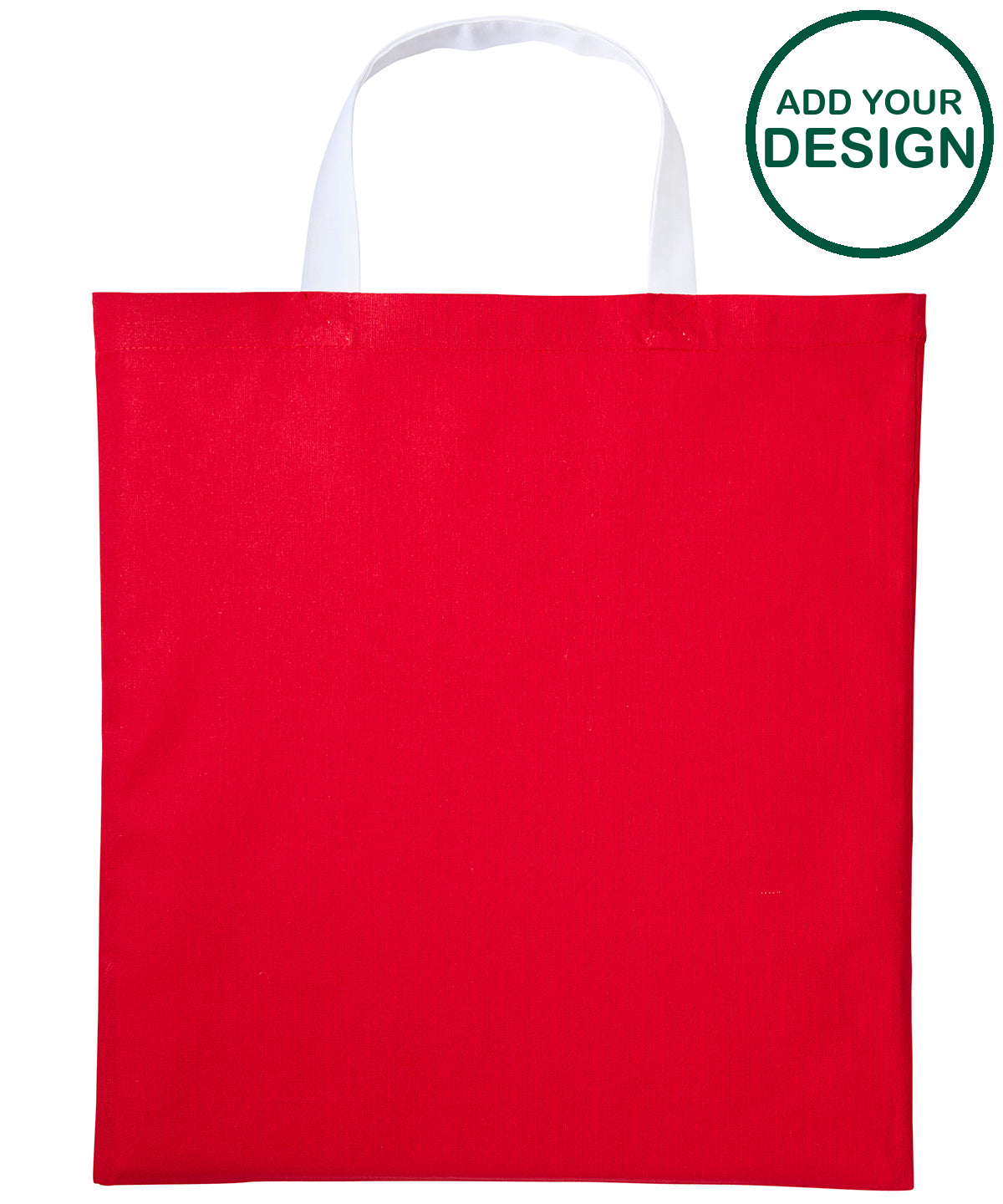 Varsity cotton shopper short handle