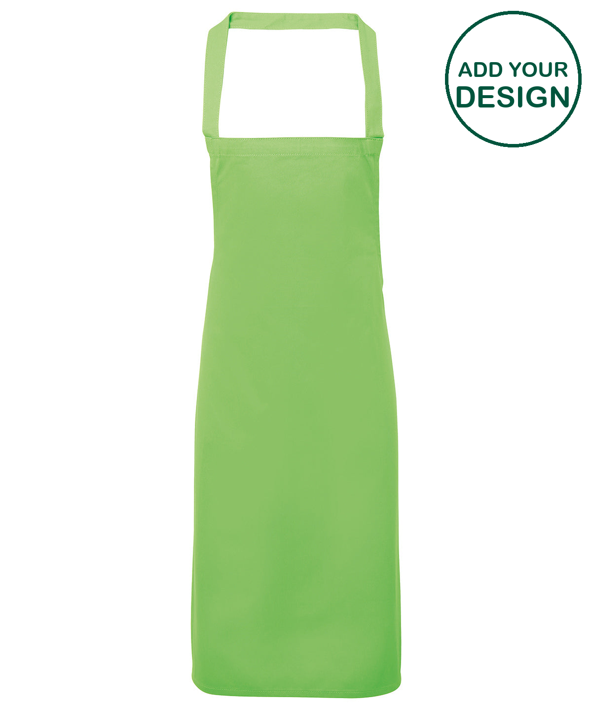 100% Organic Cotton Bib Apron