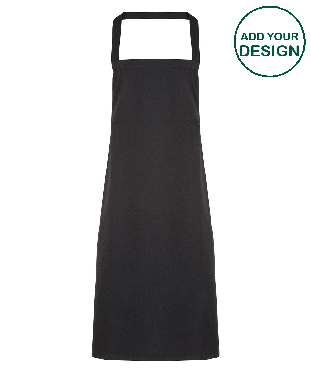 100% Organic Cotton Bib Apron