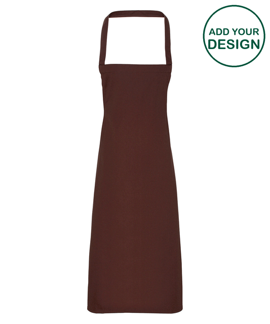 100% Organic Cotton Bib Apron