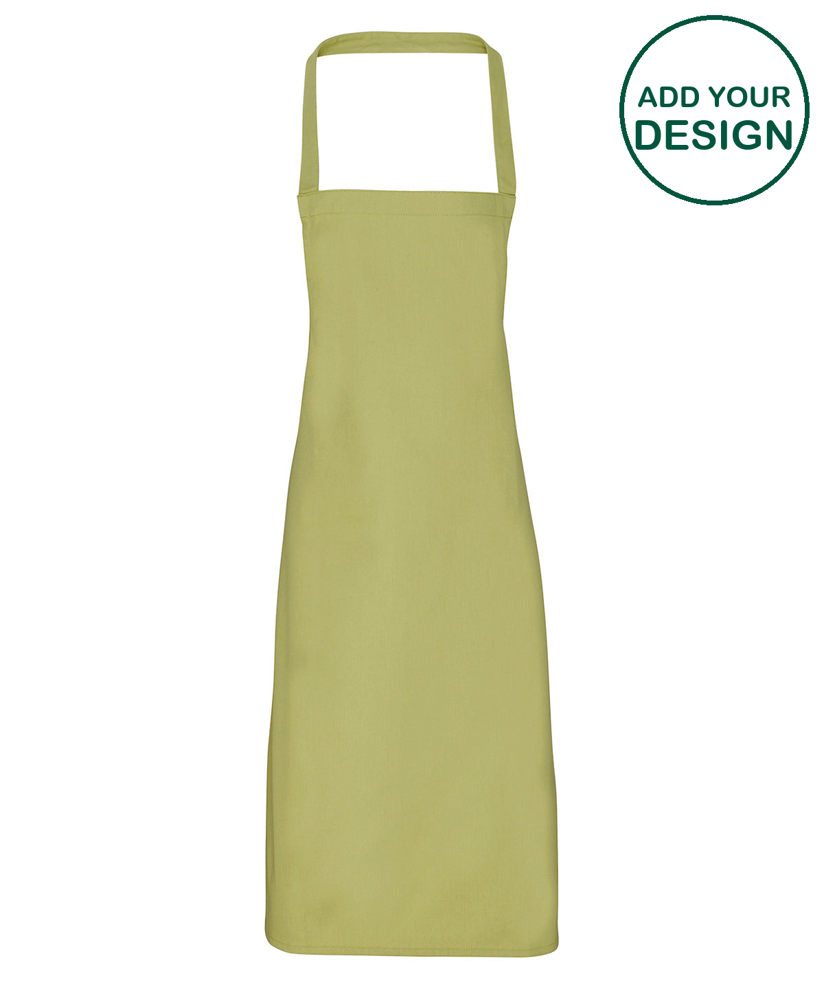100% Organic Cotton Bib Apron