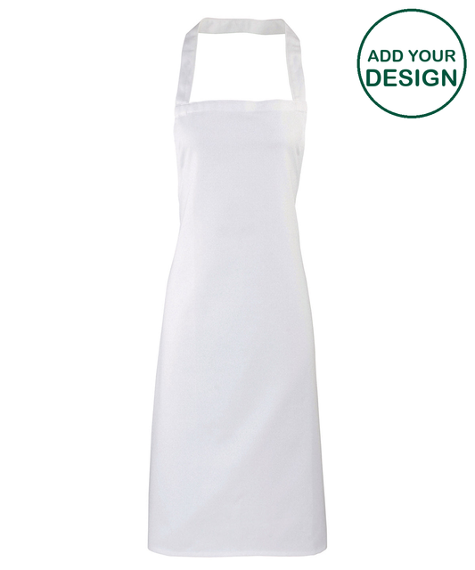 100% Organic Cotton Bib Apron
