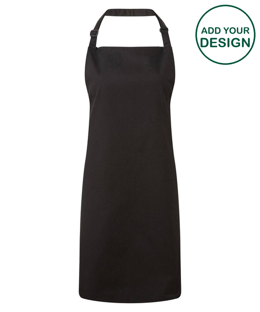 Antimicrobial bib apron