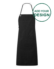 ‘Artisan’s choice’ Double-Pocket Canvas Apron - Black