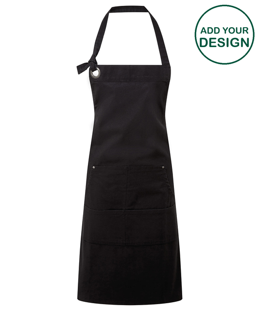 Calibre heavy cotton canvas pocket apron