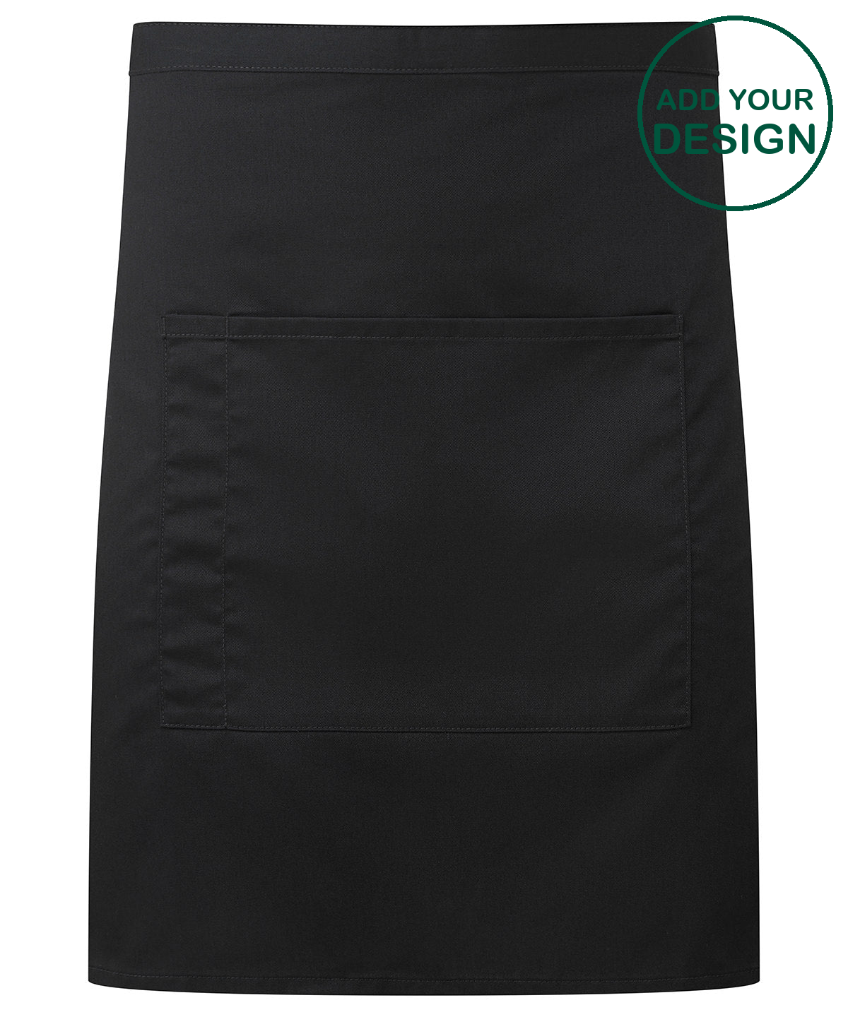 ‘Colours collection’ mid-length pocket apron