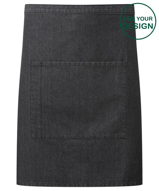 ‘Colours collection’ mid-length pocket apron