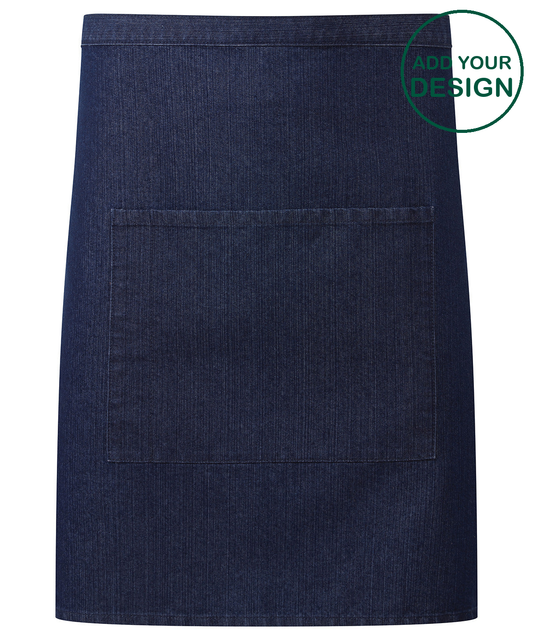 ‘Colours collection’ mid-length pocket apron