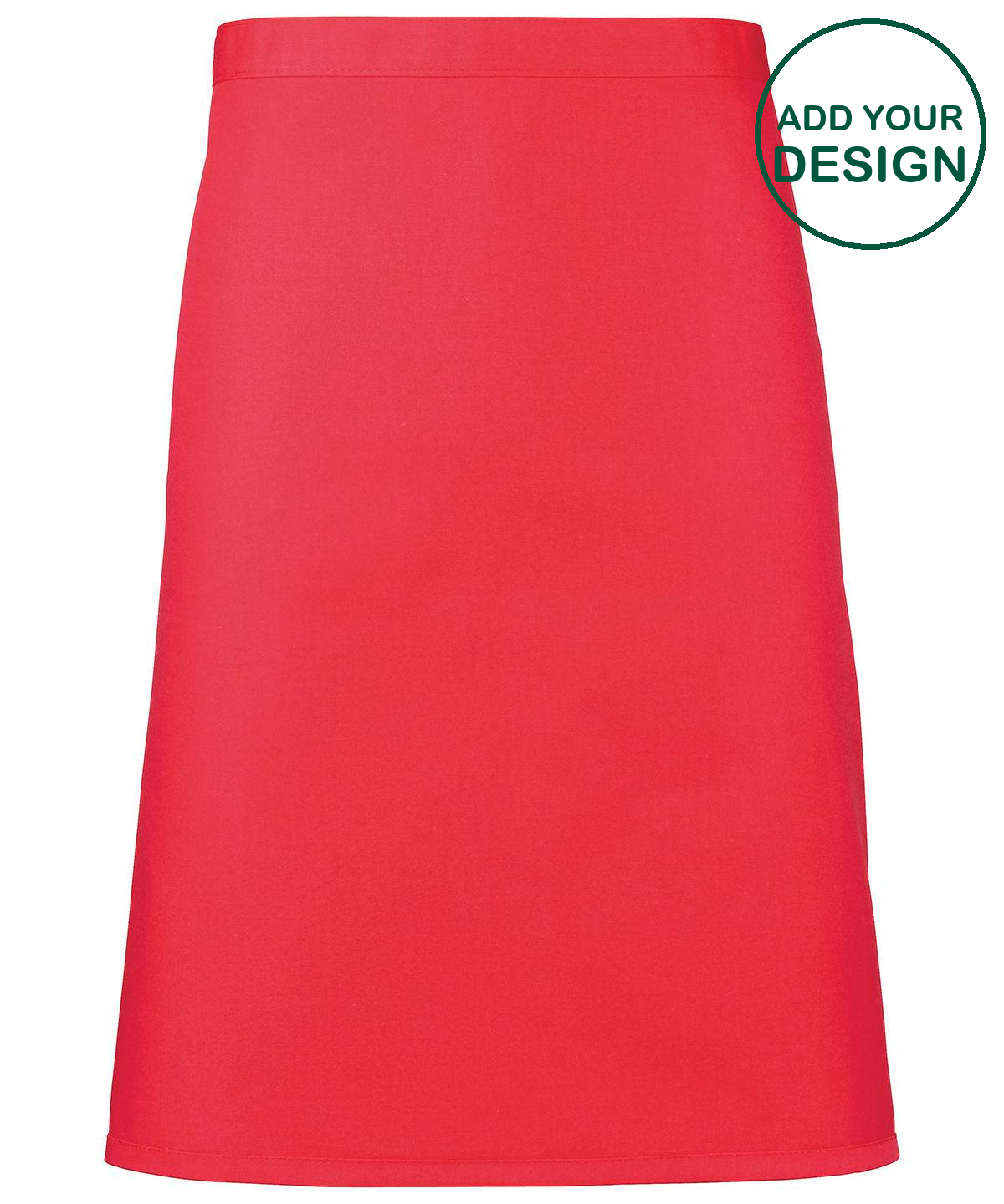 Colours mid-length apron
