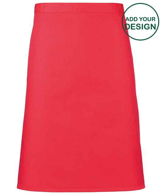 Colours mid-length apron