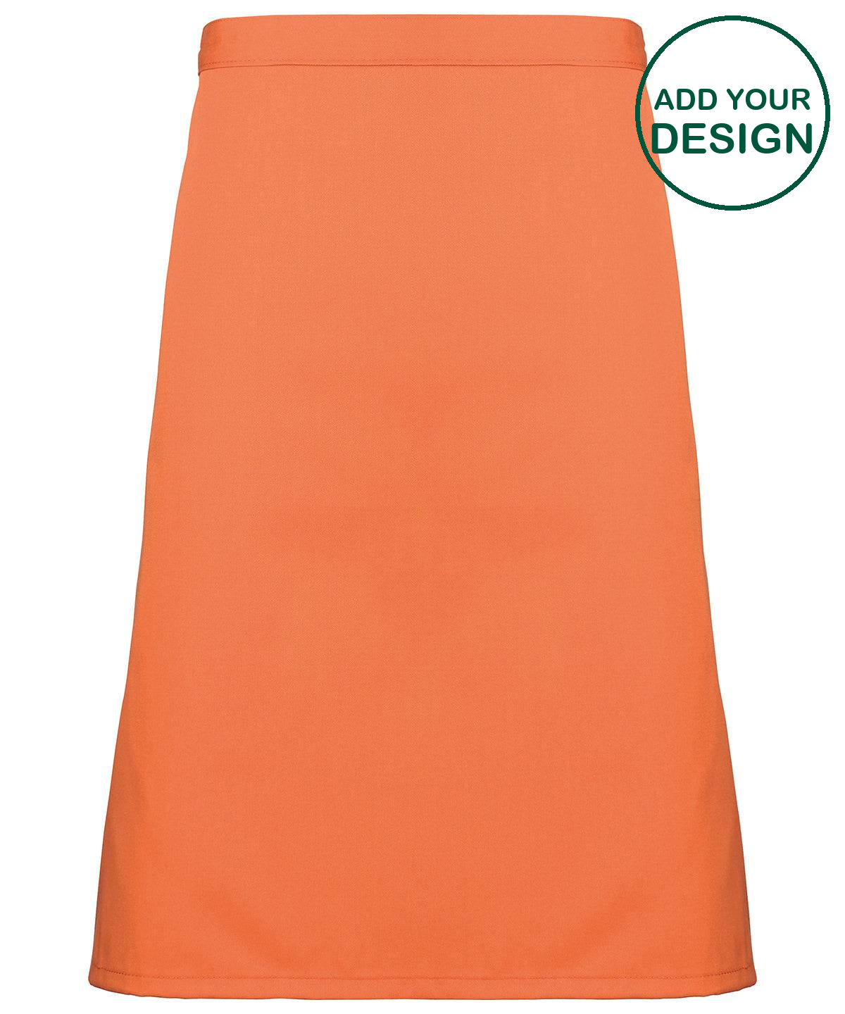 Colours mid-length apron