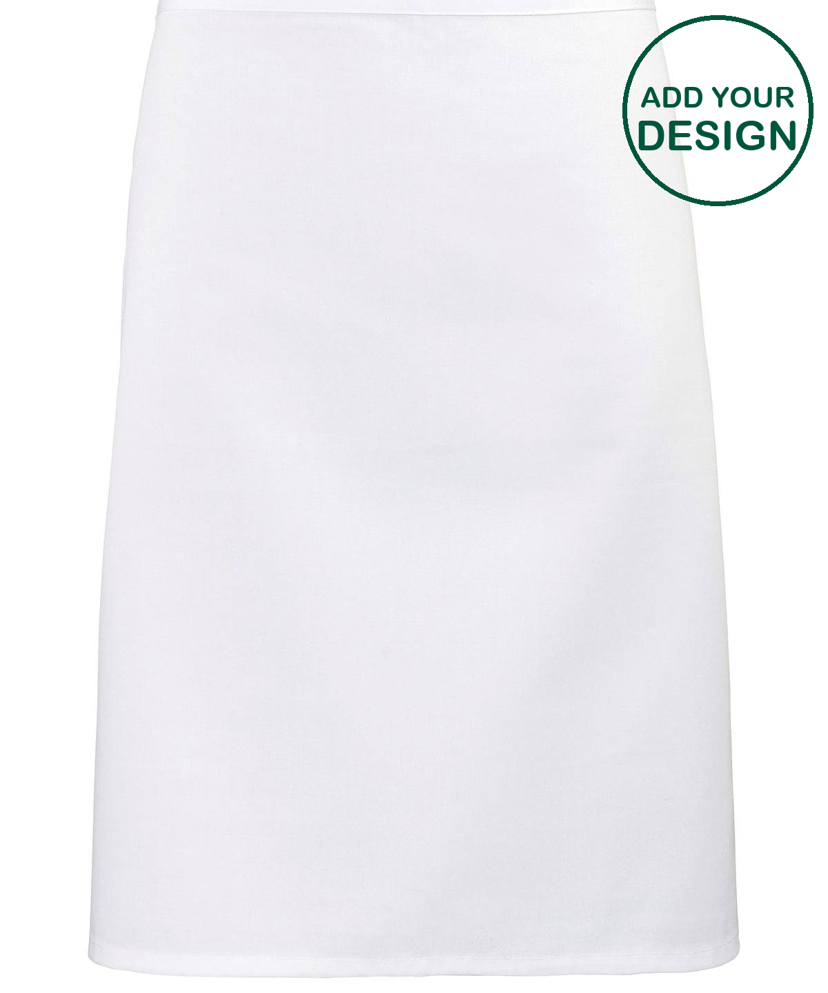 Colours mid-length apron