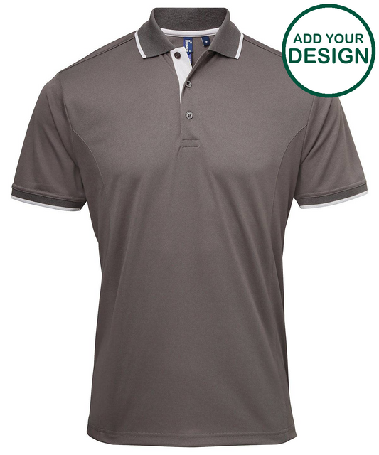 Contrast Coolchecker® polo