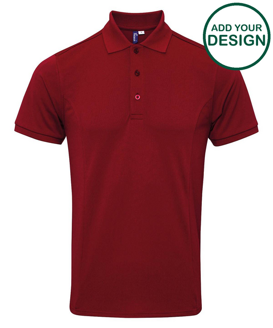 Coolchecker® plus piqué polo