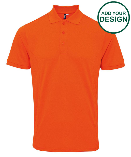 Coolchecker® plus piqué polo