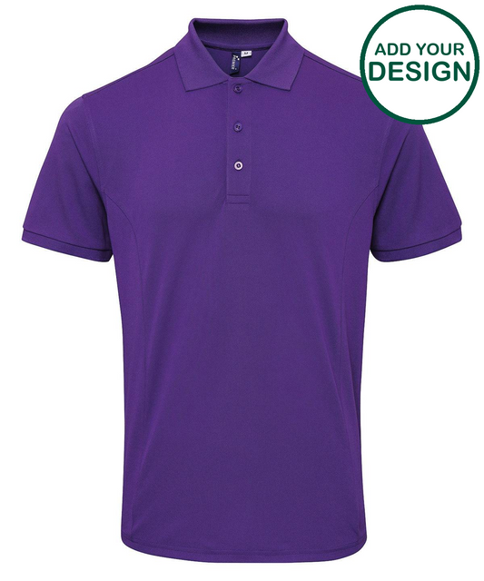 Coolchecker® plus piqué polo
