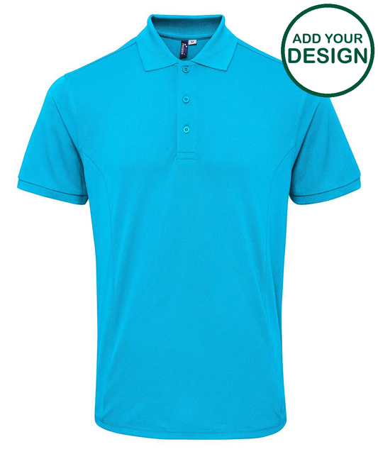 Coolchecker® plus piqué polo