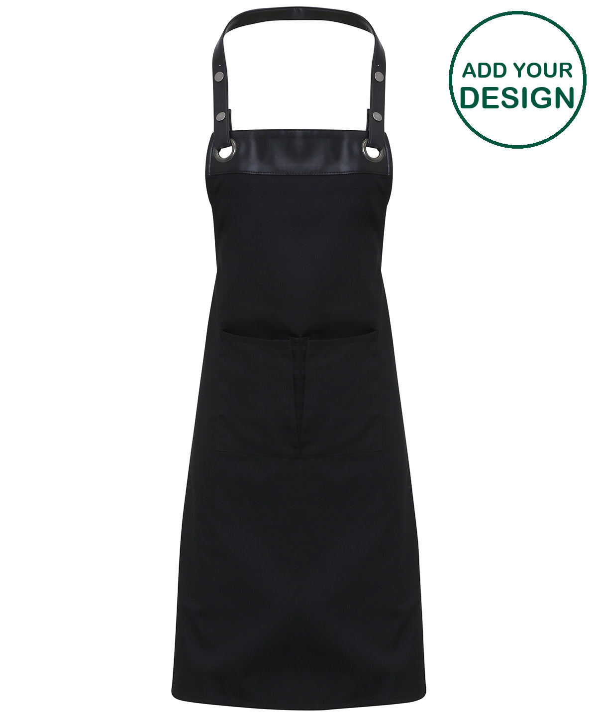 Espresso bib apron