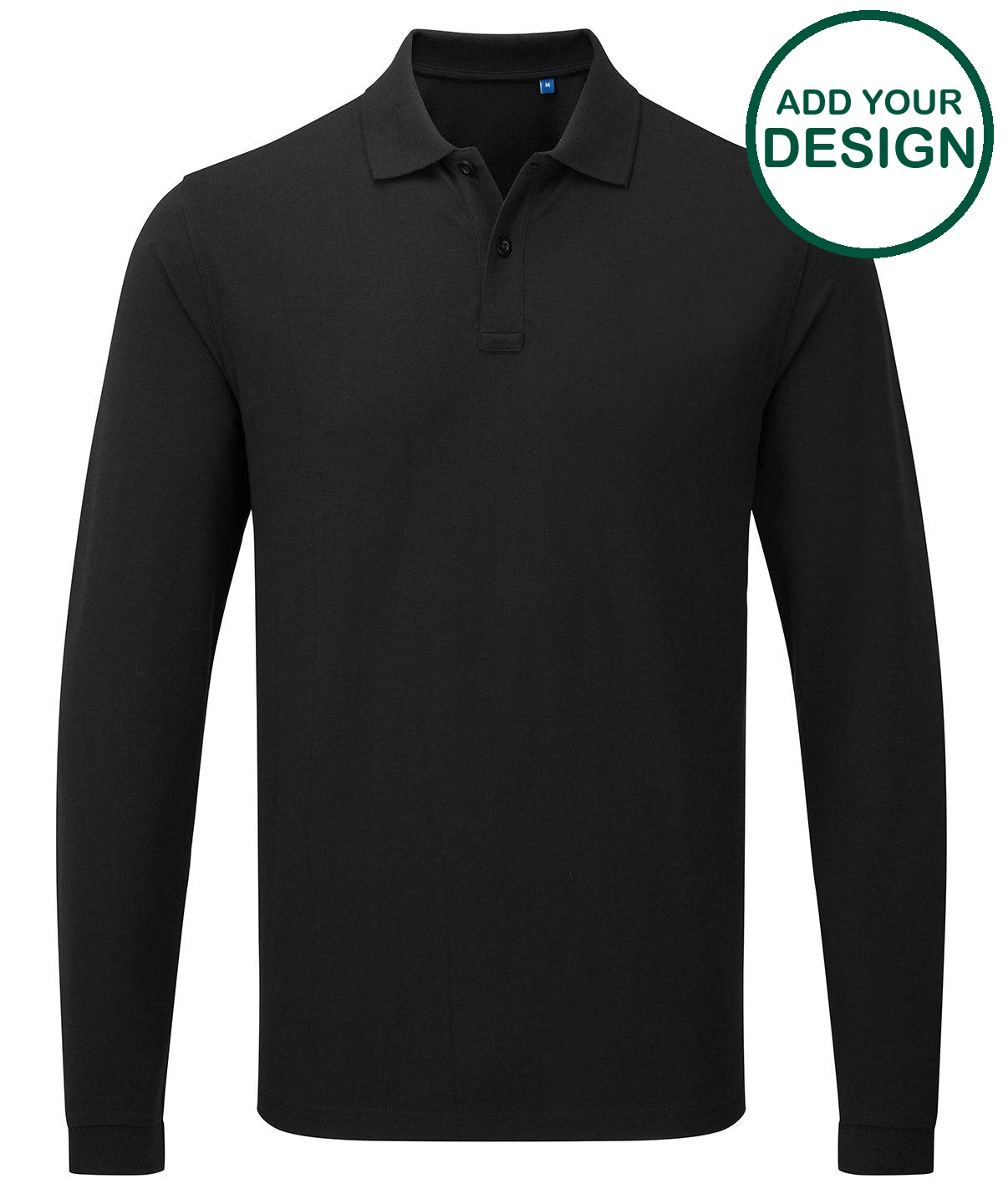 Essential unisex long sleeve workwear polo shirt