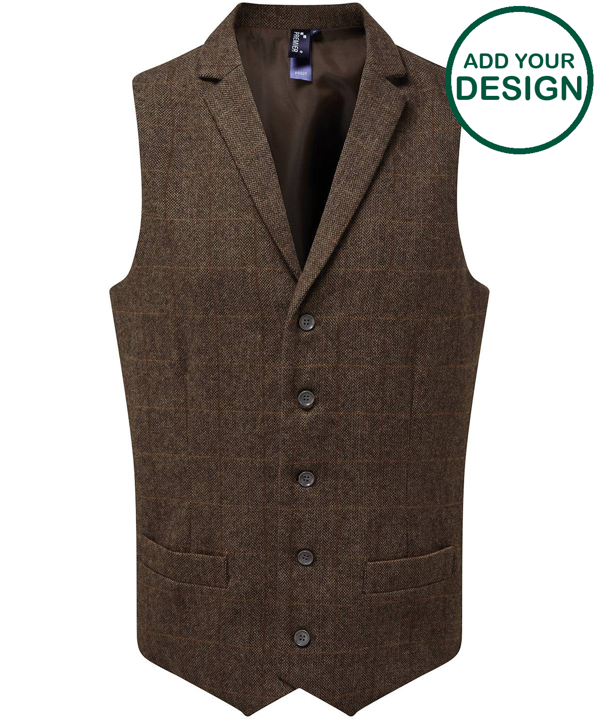 Herringbone waistcoat