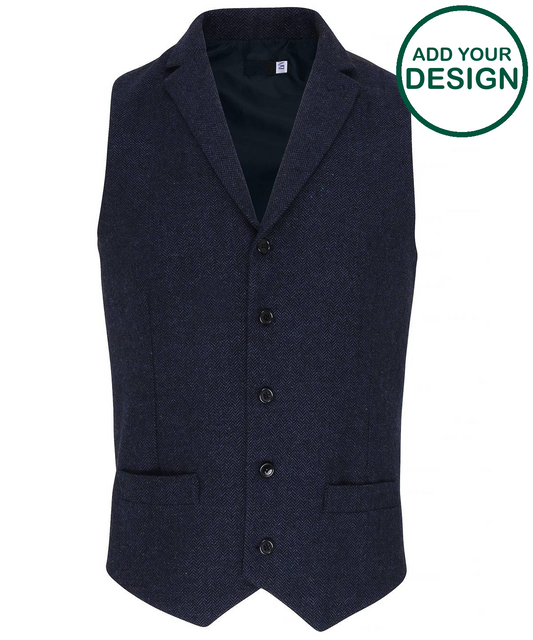 Herringbone waistcoat