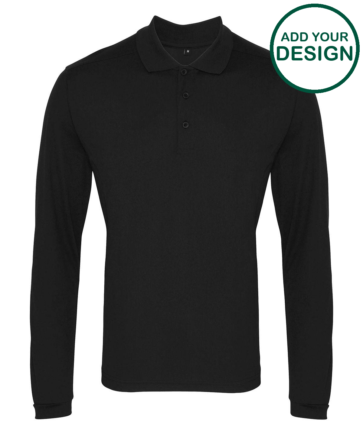 Long sleeve Coolchecker® piqué polo