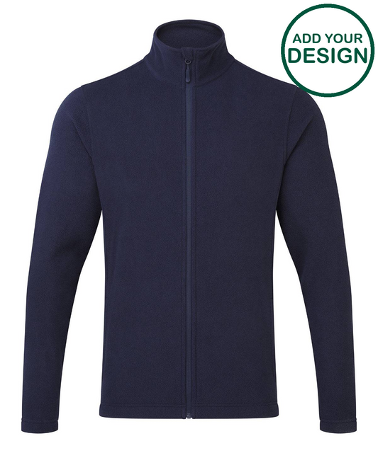 Recyclight full-zip microfleece