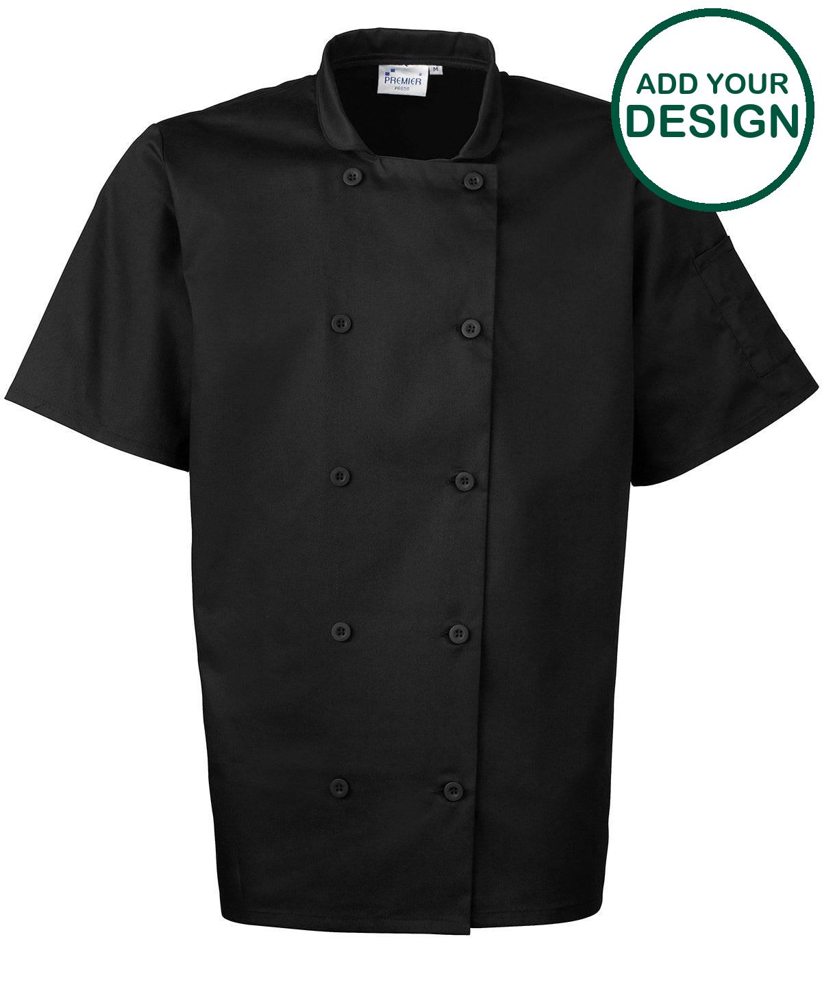 Short sleeve chef’s jacket