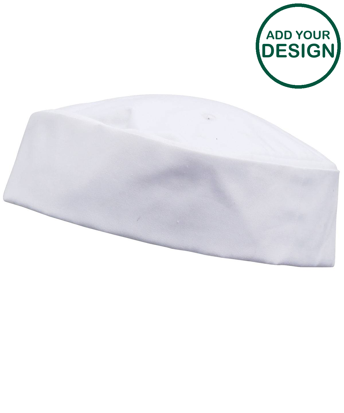 Turn-up chef's hat