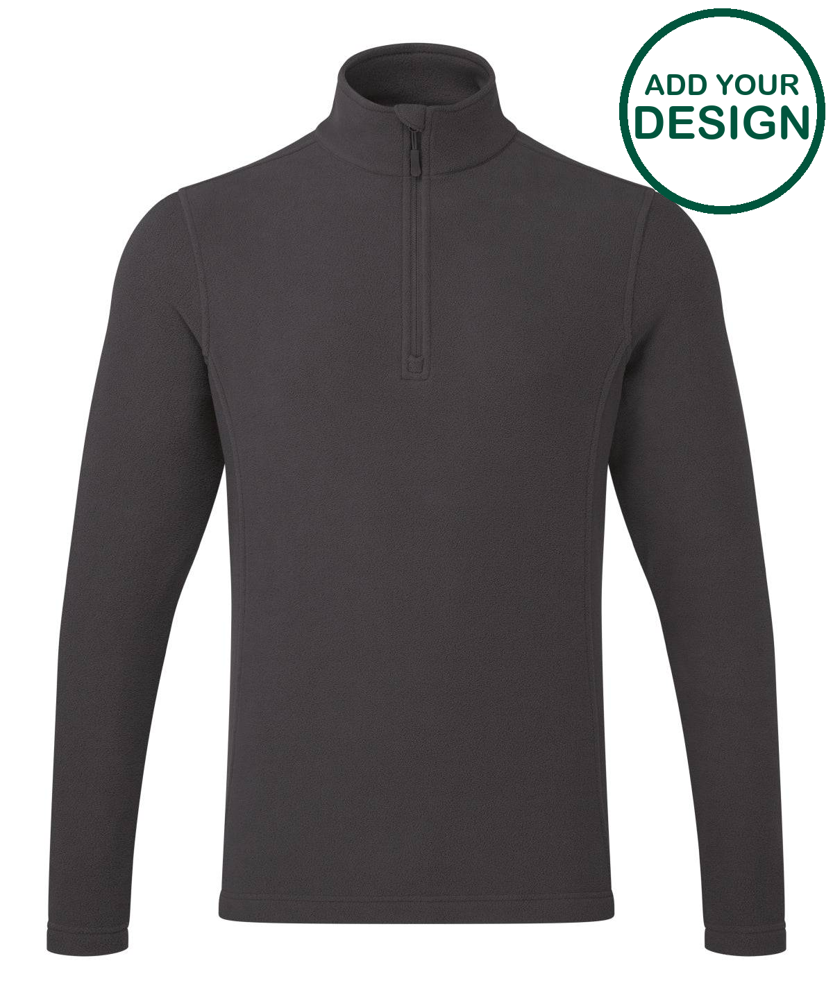 Unisex Recyclight 1/4 zip microfleece